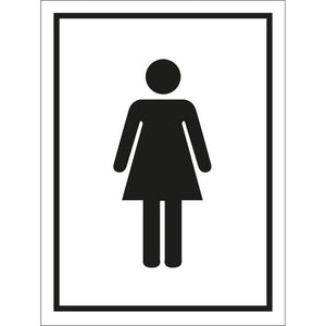 Sign IMO Woman - toilet sign - Sikkerhedsgiganten