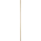 Skaft uden gevind, Vikan, 150cm, Ø2,5cm, træ - Sikkerhedsgiganten