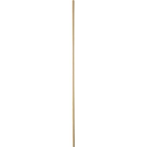 Skaft uden gevind, Vikan, 150cm, Ø2,5cm, træ - Sikkerhedsgiganten