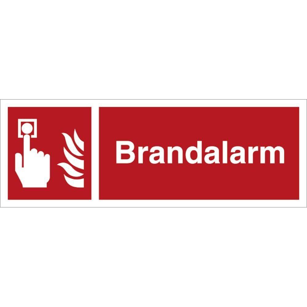 Skilt Brandalarm H419 - Sikkerhedsgiganten