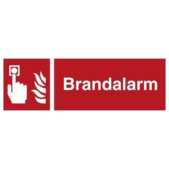 Skilt Brandalarm H419 - Sikkerhedsgiganten