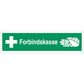 Skilt Forbindskasse - Sikkerhedsgiganten