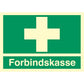 Skilt Forbindskasse - Sikkerhedsgiganten