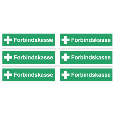 Skilt Forbindskasse - Sikkerhedsgiganten