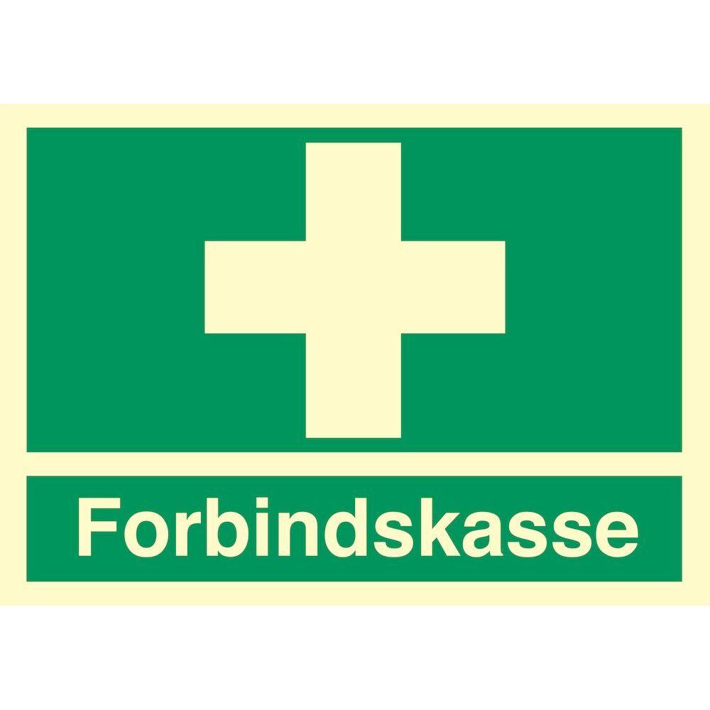 Skilt Forbindskasse - Sikkerhedsgiganten