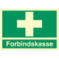 Skilt Forbindskasse - Sikkerhedsgiganten