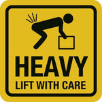 Skilt Heavy - Sikkerhedsgiganten