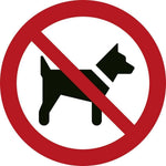 Skilt Hunde forbudt F161 - Sikkerhedsgiganten