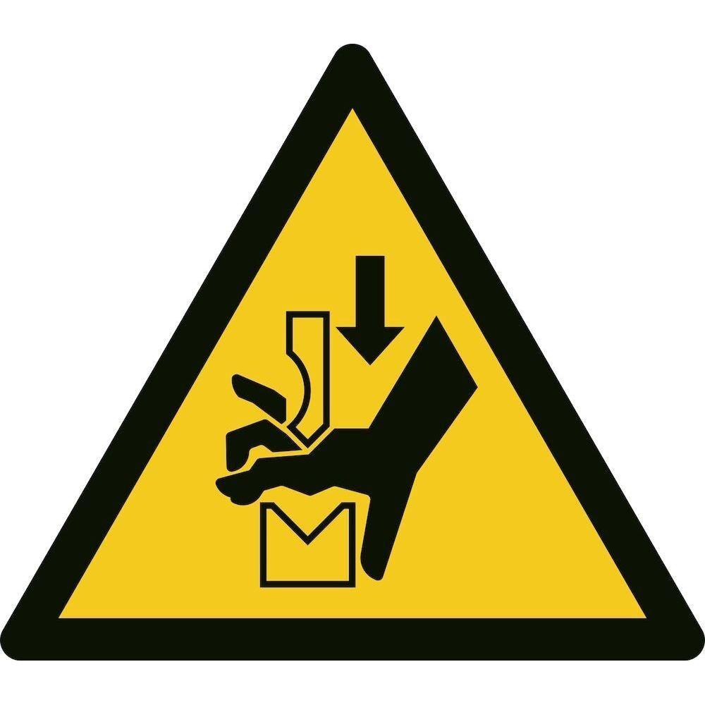 Skilt Klemningsfare 400249 - Sikkerhedsgiganten