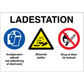Skilt Ladestation 401610 - Sikkerhedsgiganten