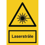 Skilt Laserstråle A307 - Sikkerhedsgiganten