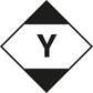 Skilt Limited Quantity. Y fareseddel - Sikkerhedsgiganten