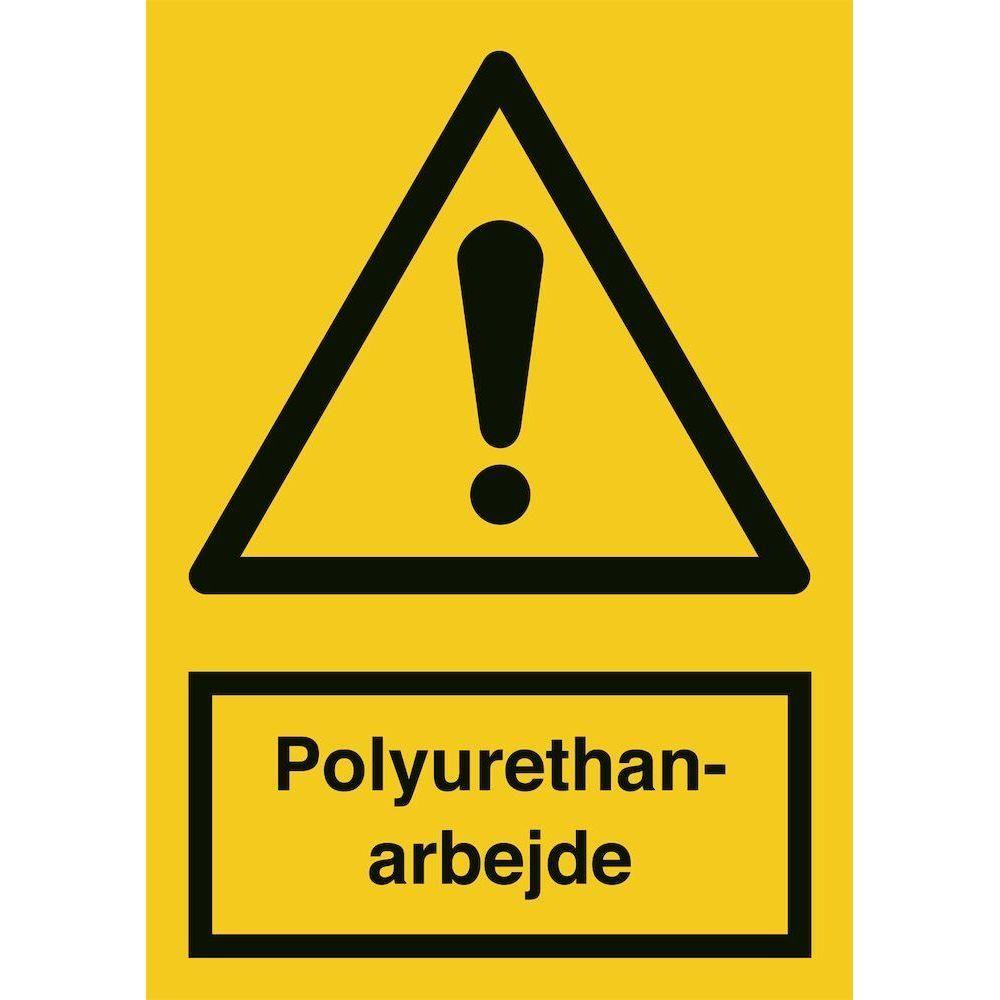 Skilt Polyurethanarbejde - Sikkerhedsgiganten