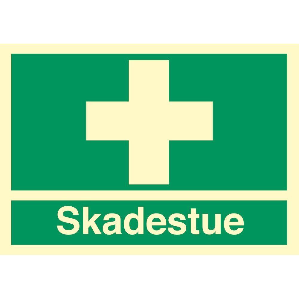 Skilt Skadestue - Sikkerhedsgiganten