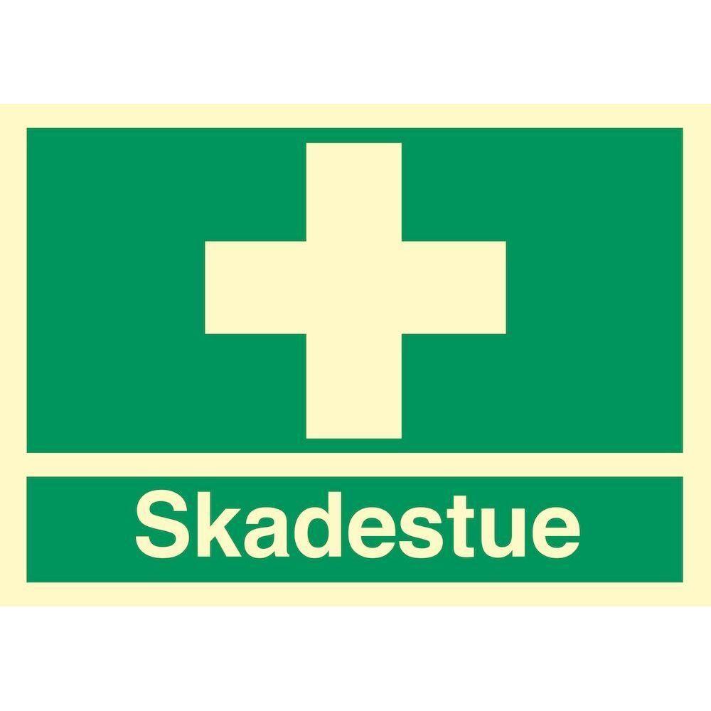 Skilt Skadestue - Sikkerhedsgiganten