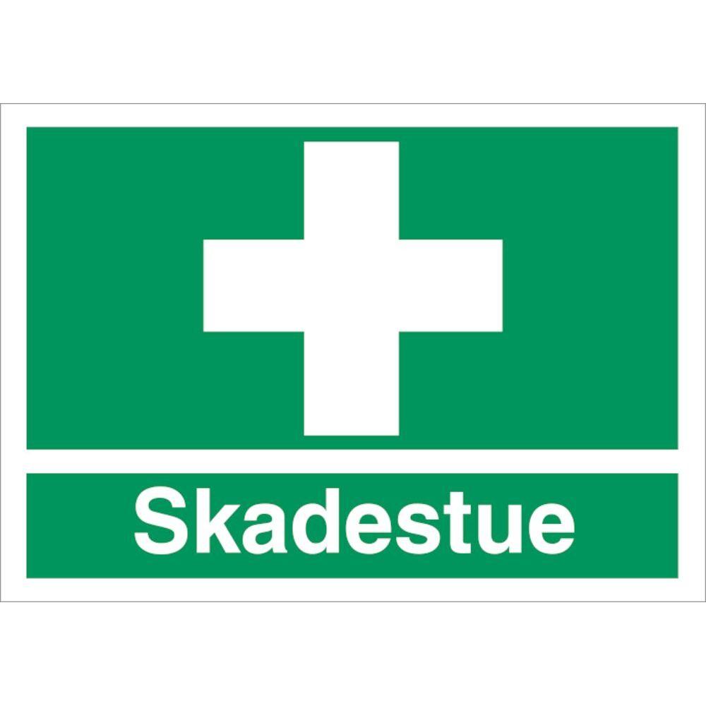 Skilt Skadestue - Sikkerhedsgiganten