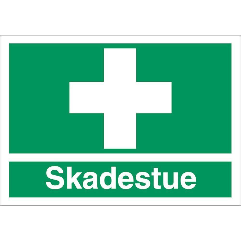 Skilt Skadestue - Sikkerhedsgiganten