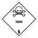 Skilt Toxic/poison kl. 6 fareseddel - Sikkerhedsgiganten
