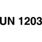 Skilt UN 1203 fareseddel - Sikkerhedsgiganten