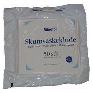 Skumvaskeklud Supersoft 19 x 19 cm, 3.5 mm, 50 stk - Sikkerhedsgiganten