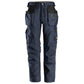 Snickers AW Bukser Canvas+ med hylsterlommer navy 6224 - Sikkerhedsgiganten