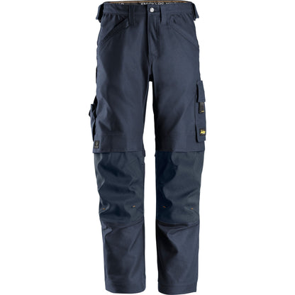 Snickers AW Bukser Canvas+ navy 6324 - Sikkerhedsgiganten