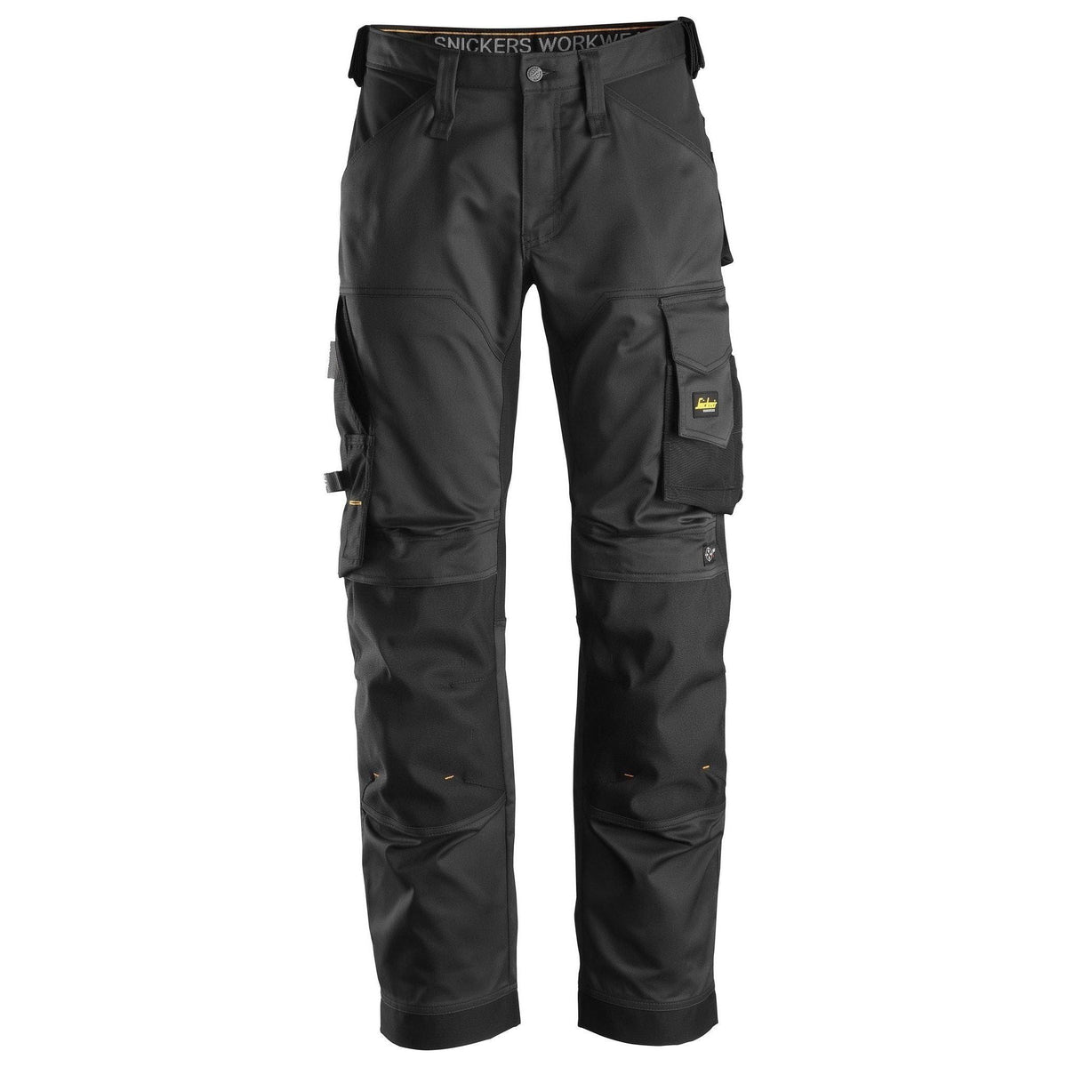 Snickers AW Bukser stretch Lose Fit sort 6351 - Sikkerhedsgiganten