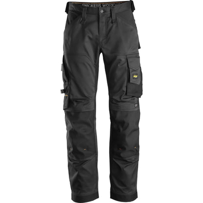Snickers AW Bukser stretch Lose Fit sort 6351 - Sikkerhedsgiganten