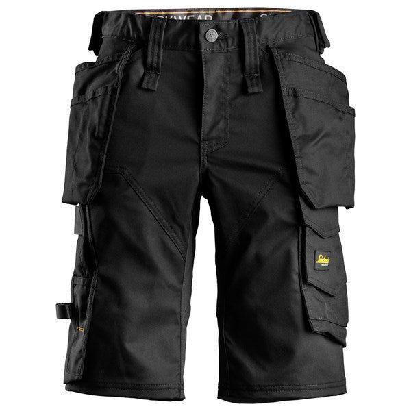 Snickers AW dameshorts stretch med hylsterlomme 6147 - Sikkerhedsgiganten
