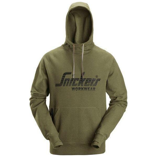 Snickers Logo hættetrøje 2894 - Sikkerhedsgiganten