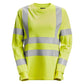 Snickers ProtecWork dame T - shirt l/æ Hi - Vis 2476 - Sikkerhedsgiganten
