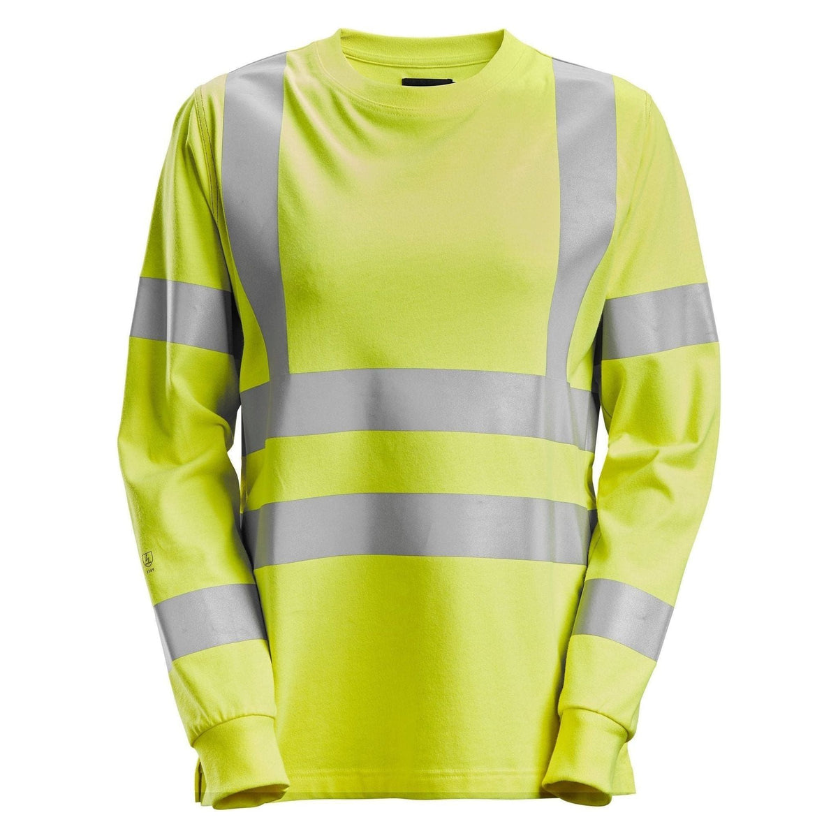 Snickers ProtecWork dame T - shirt l/æ Hi - Vis 2476 - Sikkerhedsgiganten