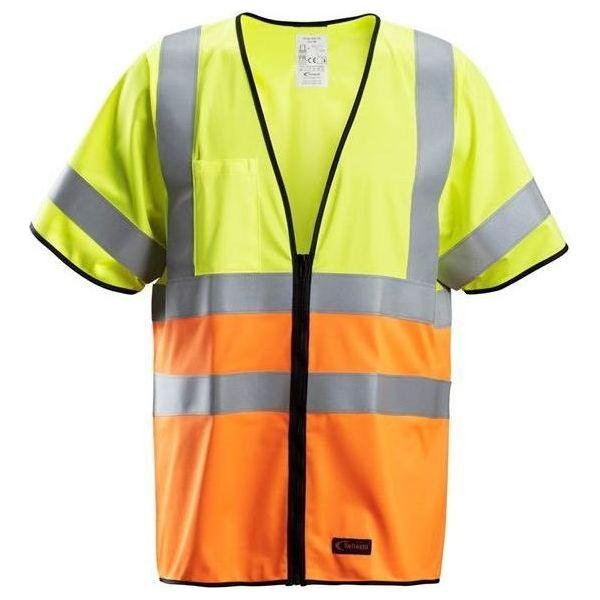 Snickers ProtecWork vest Hi - Vis klasse 2 4361 - Sikkerhedsgiganten