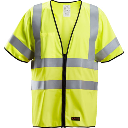 Snickers ProtecWork vest Hi - Vis klasse 2 4361 - Sikkerhedsgiganten