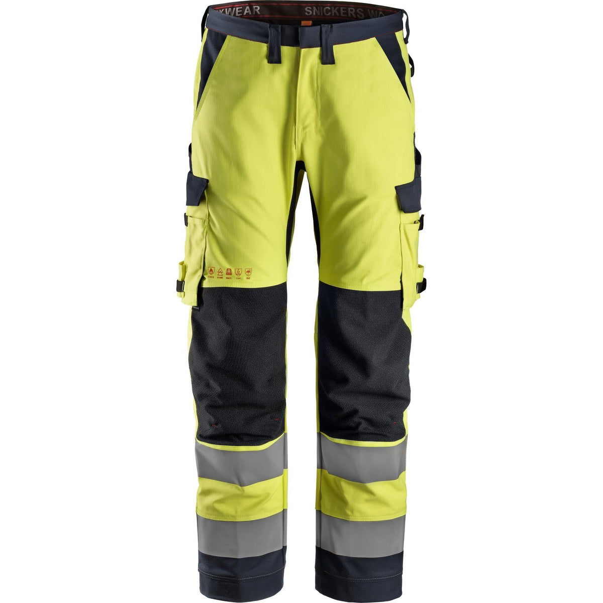 Snickers PW arbejdsbukser Hi - Vis klasse 2 6361 - Sikkerhedsgiganten