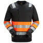 Snickers Sweatshirt High - Vis klasse 1 8031 - Sikkerhedsgiganten
