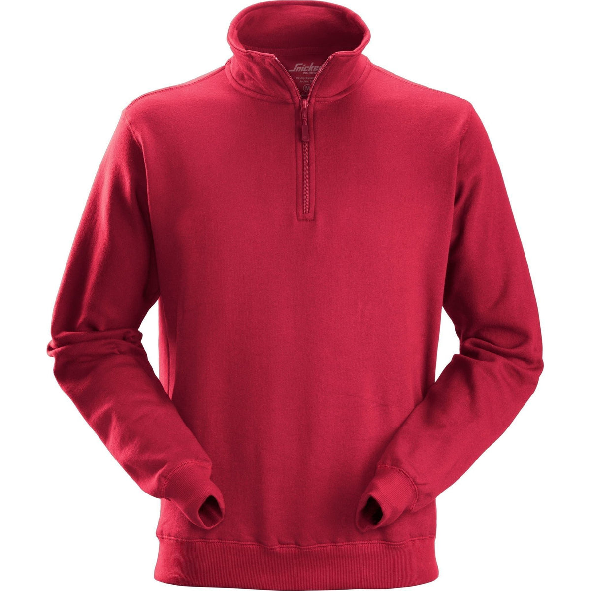 Snickers Sweatshirt m/kort lynlås 2818 - Sikkerhedsgiganten