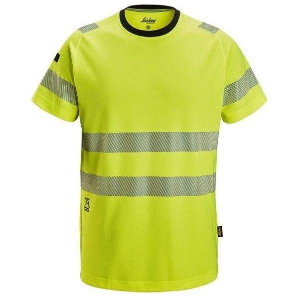 Snickers T - shirt High - Vis klasse 2 2539 - Sikkerhedsgiganten