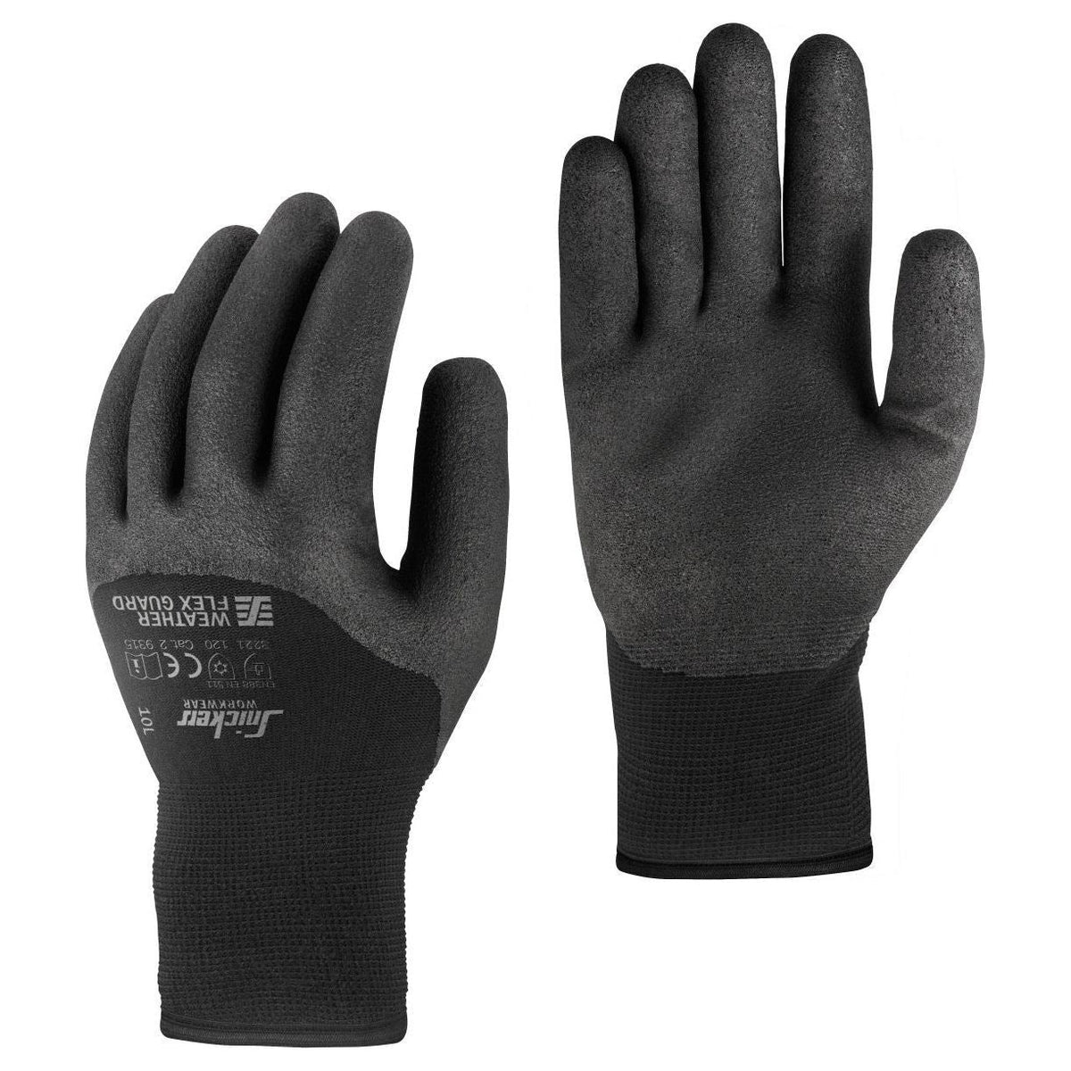 Snickers Weather Flex Guard Gloves 9325 - Sikkerhedsgiganten