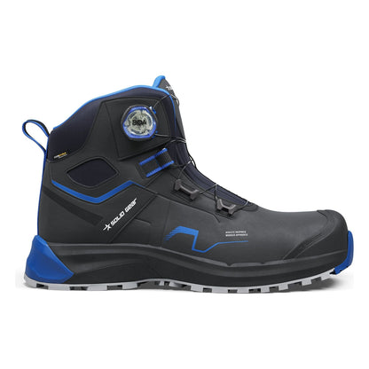 Solid Gear Sonar Mid Blue S3S sikkerhedsstøvlet SG80208 - Sikkerhedsgiganten
