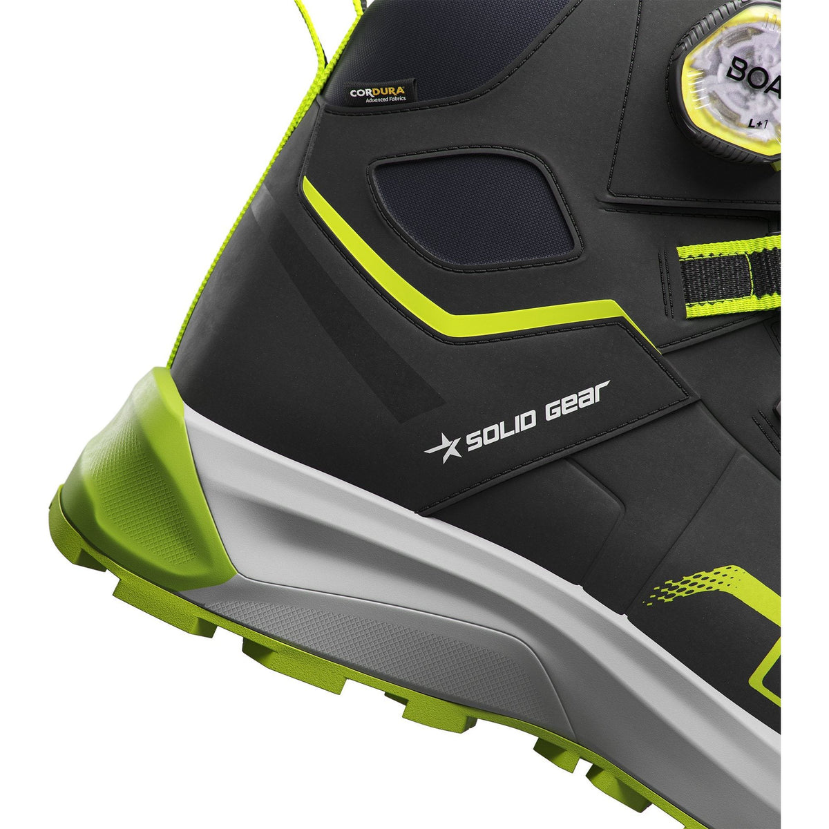Solid Gear Sonar Mid Green S3S SG80205 - Sikkerhedsgiganten