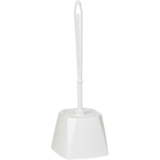 Toiletbørste, Vikan, 40x12,5x12,5cm, hvid, PP - Sikkerhedsgiganten
