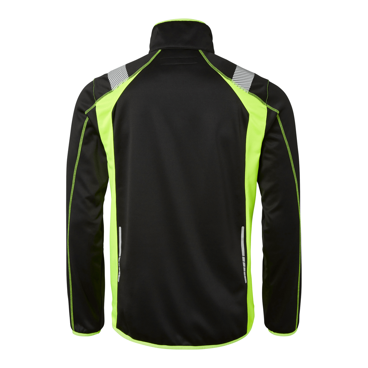 Top Swede 275 Sweatshirt Sort/Hi - Vis Gul – Funktionel og Synlig Arbejdsbeklædning - Sikkerhedsgiganten Sweatshirt