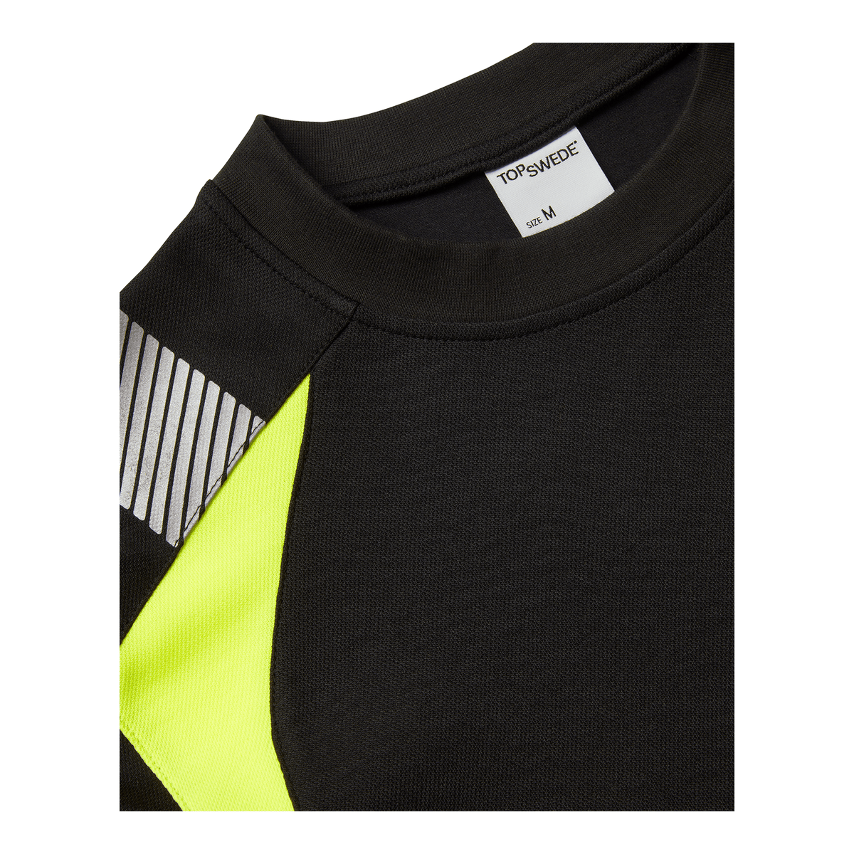 Top Swede T-Shirt Sort/Hi - Vis Gul 600 - Sikkerhedsgiganten T-shirts
