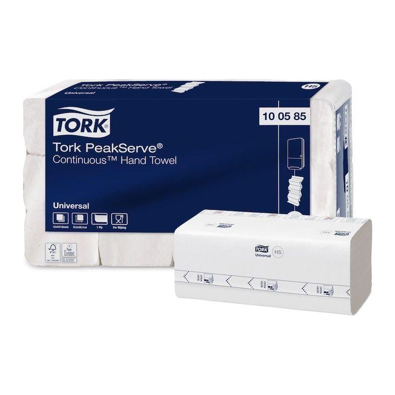 Tork Peakserve H5 100585 håndklædeark 4920 stk H5 - Sikkerhedsgiganten