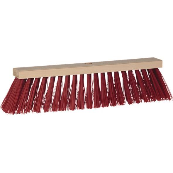 Vikan Gadekost uden gevind PVC/træ, 55 cm, medium børstehår - Sikkerhedsgiganten