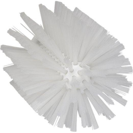 Vikan Rørbørstehoved 17cm, Ø10.3cm PP/polyester/rustfrit stål, medium børstehår 53801 - Sikkerhedsgiganten