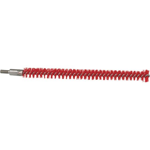 Vikan Rørrenserhoved, 20cm, Ø12 mm, PP/polyester/rustfrit stål, medium børstehår 5354 - Sikkerhedsgiganten